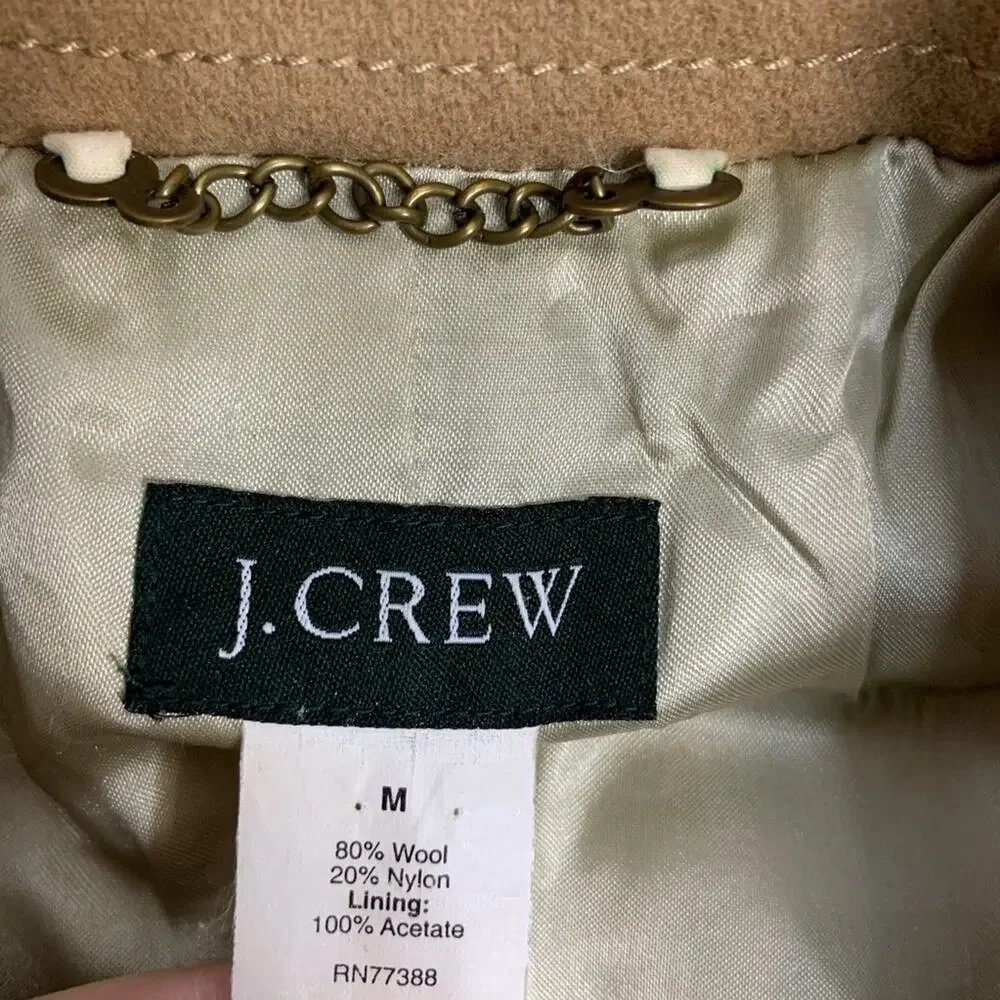 J. Crew classic‎ double breasted peacoat jacket